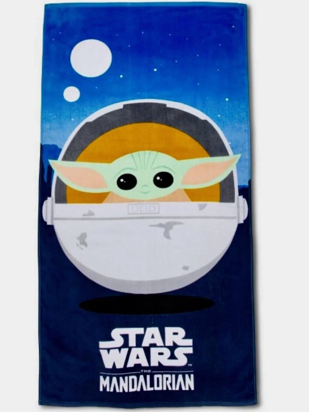 Star Wars *Gogu The Mandalorian 100% Cotton Beach Towel 28in X 58in New.